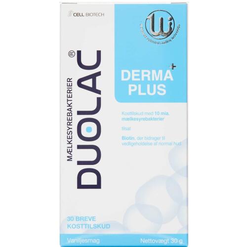 Køb Duolac Derma+ Plus 30 stk. online hos apotekeren.dk