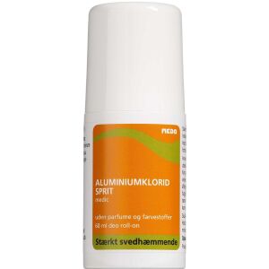 Køb Aluminiumklorid Medic Sprit 25% Deo-Roll 60 ml online hos apotekeren.dk