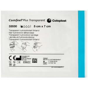 Køb Comfeel Plus sårbandage Transparent 5x7 cm 1 stk. online hos apotekeren.dk