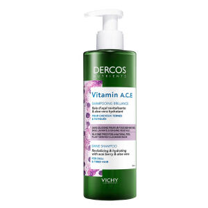 Køb Vichy Dercos Nutrients Vitamin A.C.E shampoo 200 ml online hos apotekeren.dk
