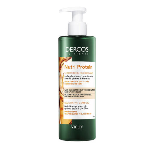 Køb Vichy Dercos Nutrients Protein shampoo 200 ml online hos apotekeren.dk