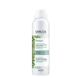 Køb Vichy Dercos Nutrients Detox Tørshampoo til fedtet hår og hovedbund 150 ml online hos apotekeren.dk