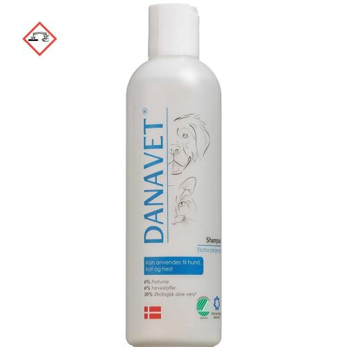 Køb DanaVet shampoo 250 ml online hos apotekeren.dk