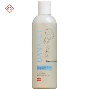 Køb DanaVet shampoo mod skæl, fedtet og ildelugtende hud 250 ml online hos apotekeren.dk