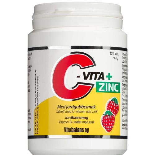 Køb C-Vita+Zinc tabletter 120 Stk. online hos apotekeren.dk