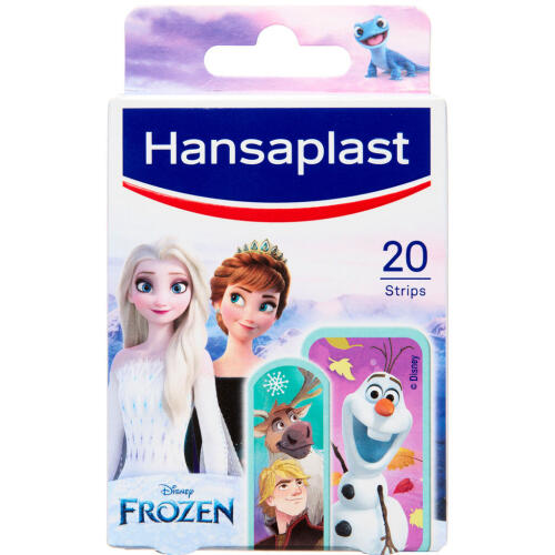 Køb Hansaplast Disney Frozen Junior plaster 20 stk. online hos apotekeren.dk