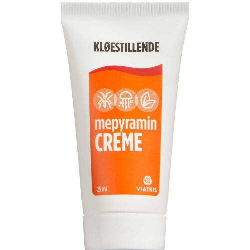 Køb Mepyramin Creme Medic 2% 25 ml online hos apotekeren.dk