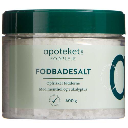 Køb Apotekets Fodbadesalt 400 g online hos apotekeren.dk