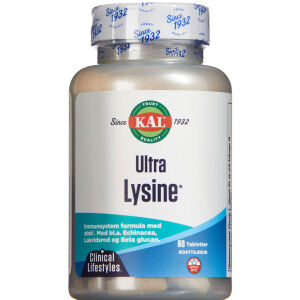 Køb KAL Ultra Lysine tabletter 60 stk. online hos apotekeren.dk