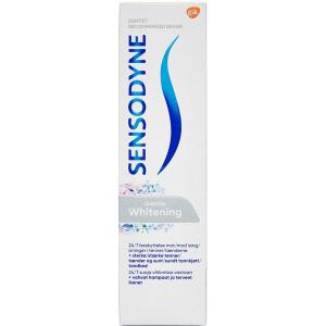 Køb Sensodyne Gentle Whitening tandpasta, 75 ml, for hvidere tænder online hos apotekeren.dk