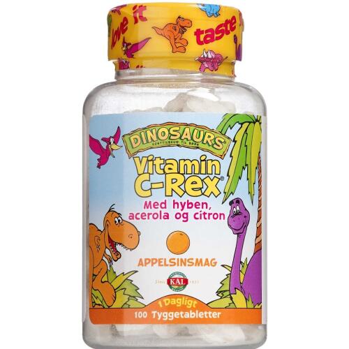 Køb KAL Vitamin C-Rex 100 stk. online hos apotekeren.dk