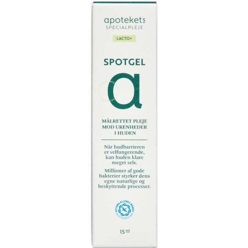 Køb Apotekets Specialpleje Lacto+ Spotgel 15 ml online hos apotekeren.dk