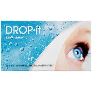 Køb Drop-It Saltvandspipetter 20 x 5 ml online hos apotekeren.dk