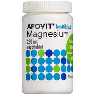 Køb Apovit Magnesium 230 mg 60 stk. online hos apotekeren.dk