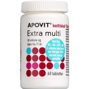 Køb Apovit Extra Multi 60 stk. online hos apotekeren.dk