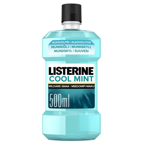 Køb Listerine Cool Mint 500 ml online hos apotekeren.dk