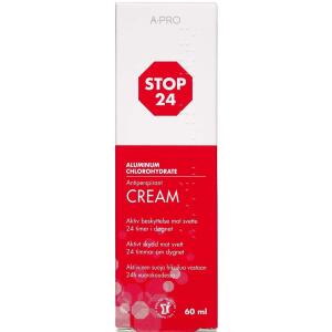 Køb Stop 24 Antiperspirant creme 60 ml online hos apotekeren.dk