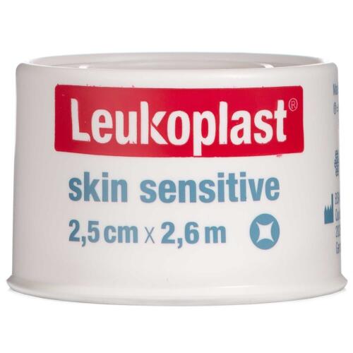 Køb Leukoplast Skin Sensitive 2,5 cm x 2,6 cm 1 stk. online hos apotekeren.dk