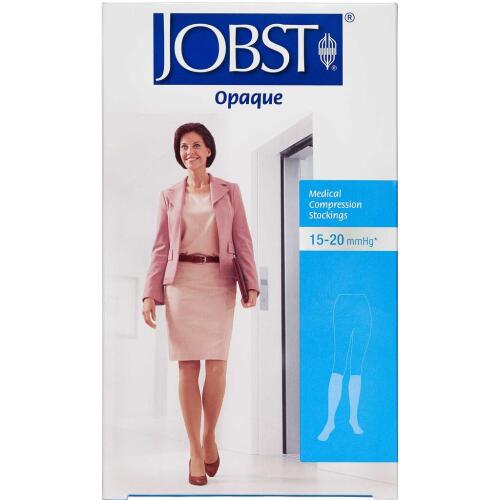 Køb Jobst Opaque Kompressionsstrømpe Black str. M 1 stk. online hos apotekeren.dk