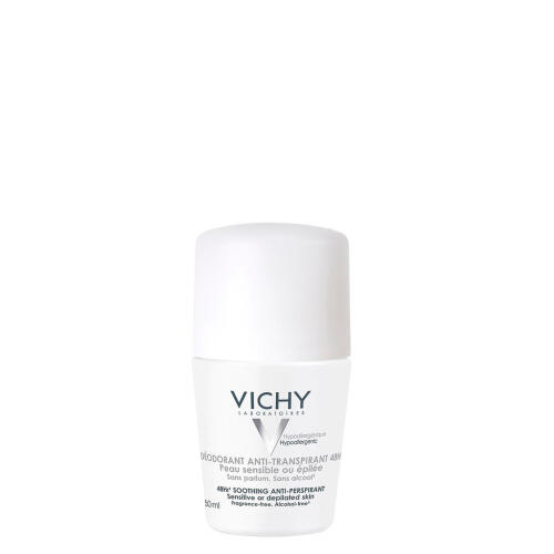 Køb Vichy deodorant roll-on antiperspirant mild 50 ml online hos apotekeren.dk