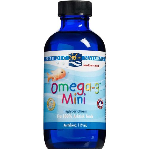Køb Nordic Naturals Omgea 3 Mini 119 ml online hos apotekeren.dk
