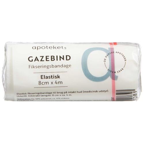 Køb APOTEKETS ELASTISK GAZEBIND online hos apotekeren.dk