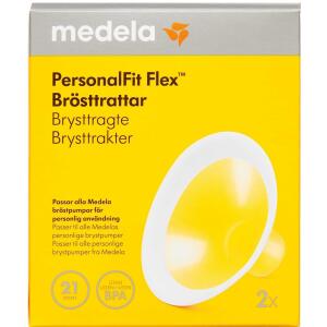 Køb Medela PersonalFit Flex Brysttragt 21 mm 2 stk. online hos apotekeren.dk