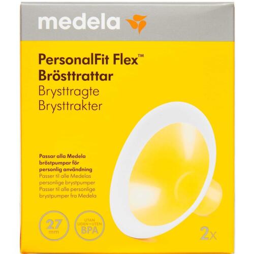 Køb Medela PersonalFit Flex Brysttragt 27 mm 2 stk. online hos apotekeren.dk