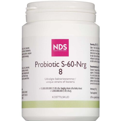 Køb NDS Probiotic S-60-Nrg 100 g online hos apotekeren.dk