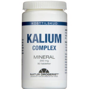 Køb Kalium Tabletter 250 mg 90 stk. online hos apotekeren.dk