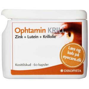 Køb Ophtamin Krill Kaps 60 stk. online hos apotekeren.dk