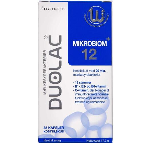 Køb Duolac Mikrobiom 12 35 stk. online hos apotekeren.dk