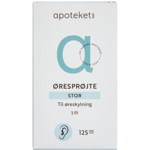 Køb Apotekets Øresprøjte 125 ml 1 stk. online hos apotekeren.dk