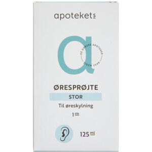 Køb Apotekets Øresprøjte 125 ml 1 stk. online hos apotekeren.dk