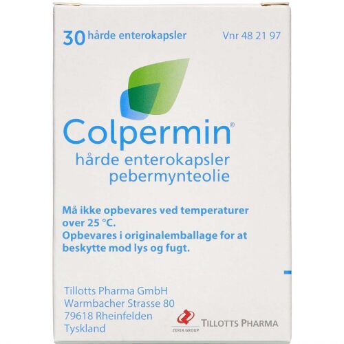 Køb Colpermin pebermynteolie kapsler 30 stk. online hos apotekeren.dk