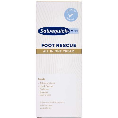 Køb Salvequick Foot Rescue Cream 100 ml online hos apotekeren.dk