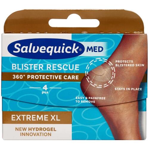 Køb Salvequick Blister Rescue XL 4 stk. online hos apotekeren.dk