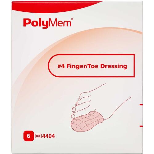 Køb PolyMem Finger/Tå bandage nr. 4 XL 6 stk. online hos apotekeren.dk