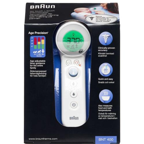 Braun 2 i 1 No Touch Termometer 1 stk.