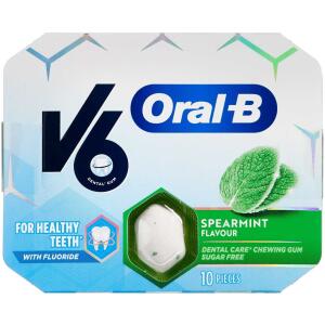 Køb V6 Oral-B Spearmint 3x10 stk. online hos apotekeren.dk