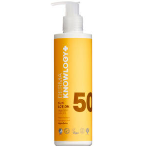 Køb Derma Knowlogy+ Sol Sollotion SPF50 200 ml online hos apotekeren.dk