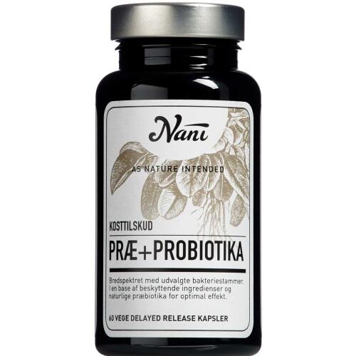 Køb Nani Præ+Probiotika 60 stk. online hos apotekeren.dk