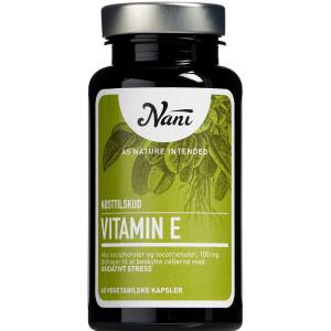 Køb Nani Vitamin E 60 stk. online hos apotekeren.dk