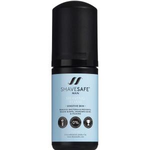 Køb ShaveSafe Man Shaving Foam - Sensitive Skin 100 ml online hos apotekeren.dk