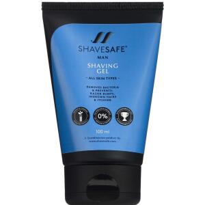 Køb ShaveSafe Man Shaving Gel 100 ml online hos apotekeren.dk