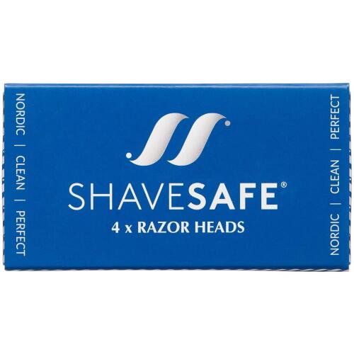 Køb Shavesafe Razor Head 4 stk. online hos apotekeren.dk