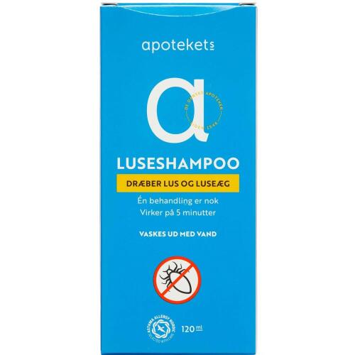 Køb APOTEKETS LUSESHAMPOO online hos apotekeren.dk