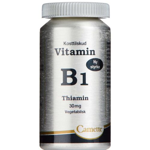 Køb B1 Vitamin Thiamin 30 mg 90 stk. online hos apotekeren.dk