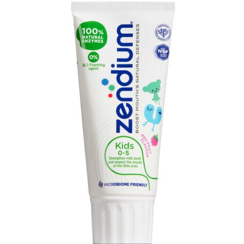 Køb Zendium Kids tandpasta 50 ml online hos apotekeren.dk