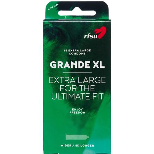 Køb RFSU Grande XL kondom 15 stk. online hos apotekeren.dk